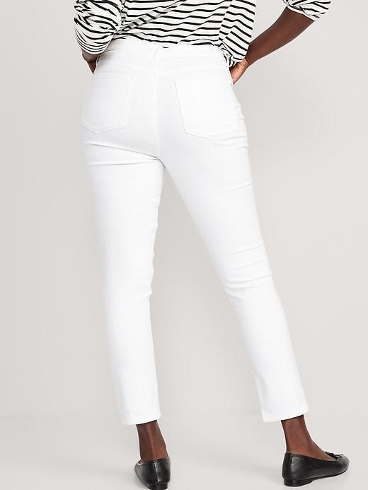 High-Waisted Wow Super-Skinny Ankle Jeans Product Image