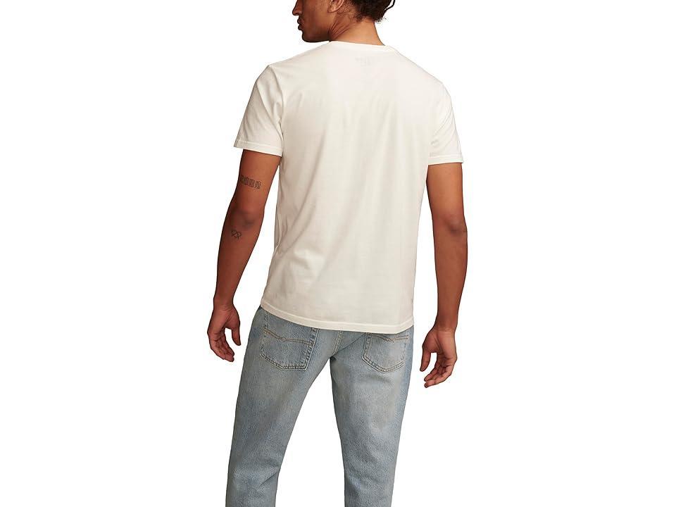 Lucky Brand Miller Lite Beard (Marshmallow) Men's Short Sleeve Knit Product Image