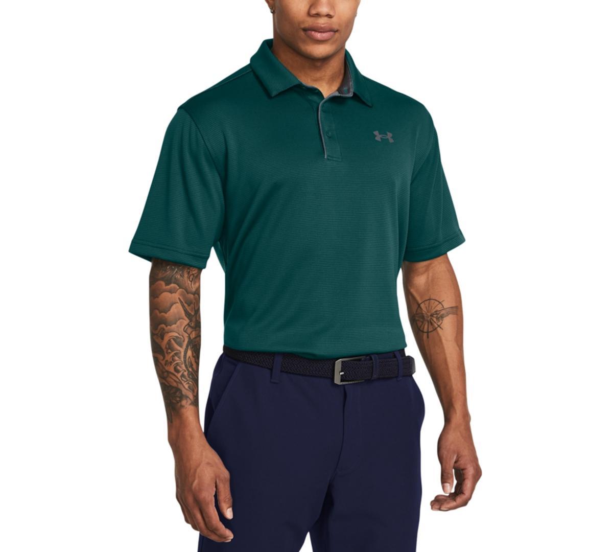 Men's Under Armour Tech Polo, Size: XXL, Multi Orange Product Image