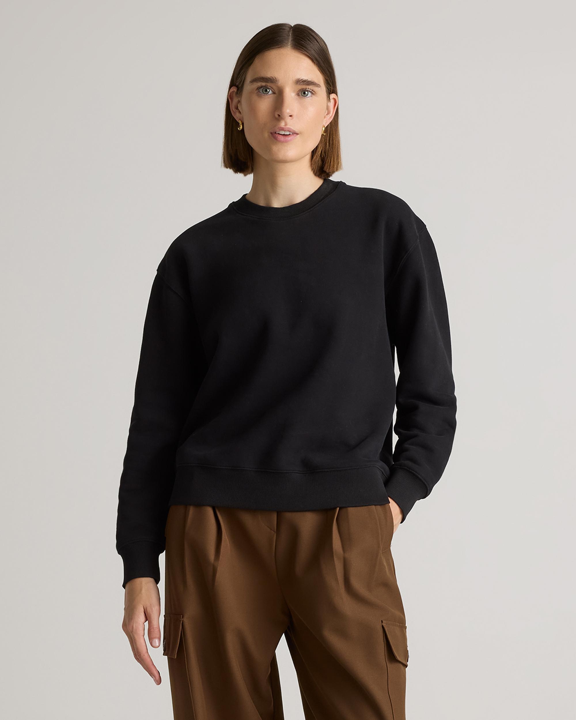 Organic Heavyweight Fleece Crew Product Image