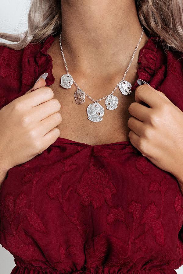 Space For Grace Necklace In Silver Product Image