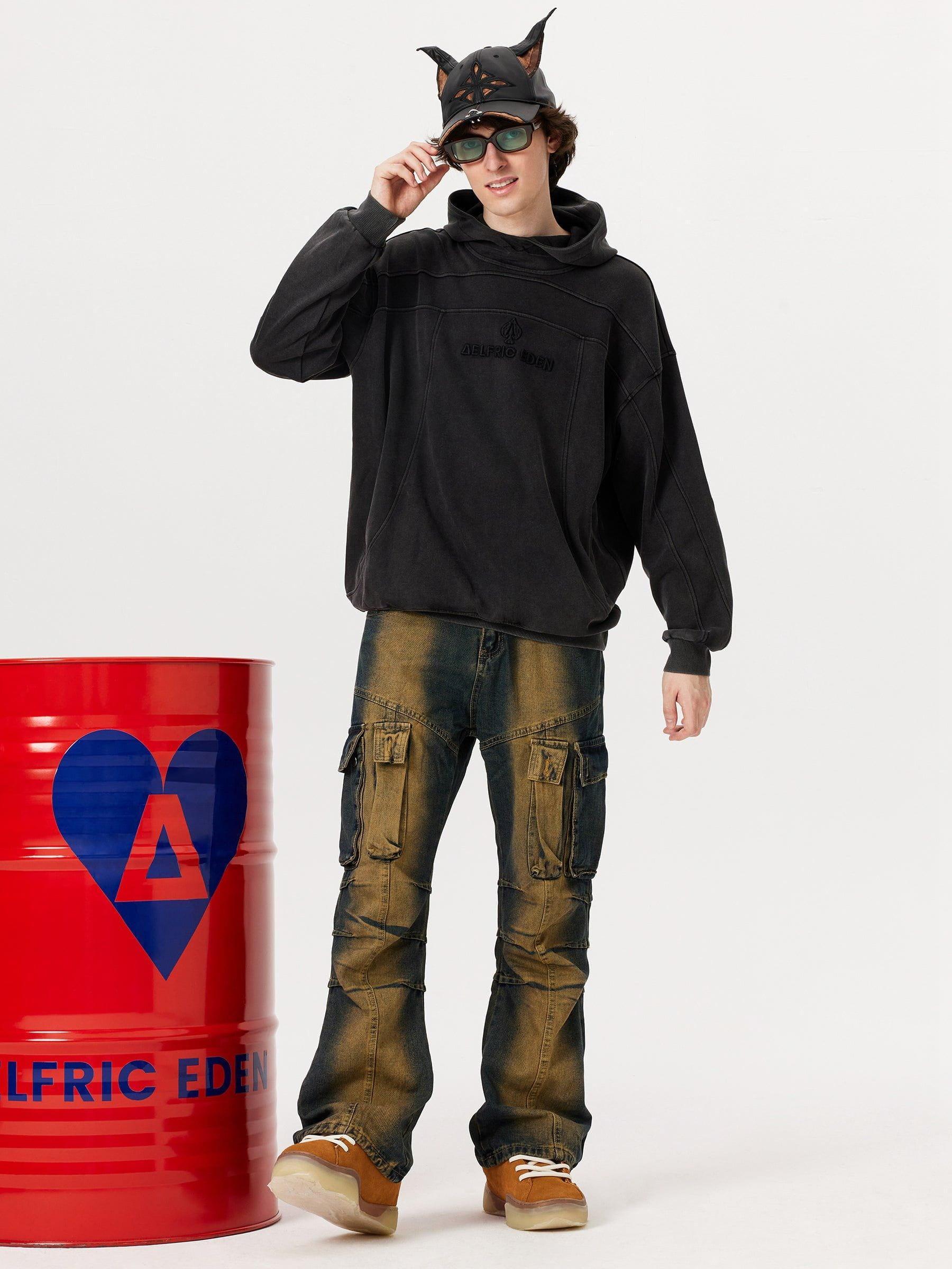 Aelfric Eden Ace of Spades Washed Hoodie Product Image
