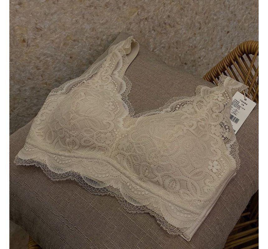 Wireless Lace Bra Product Image