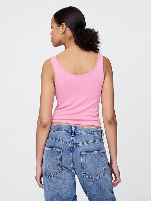 Modern Cropped Tank Top Product Image