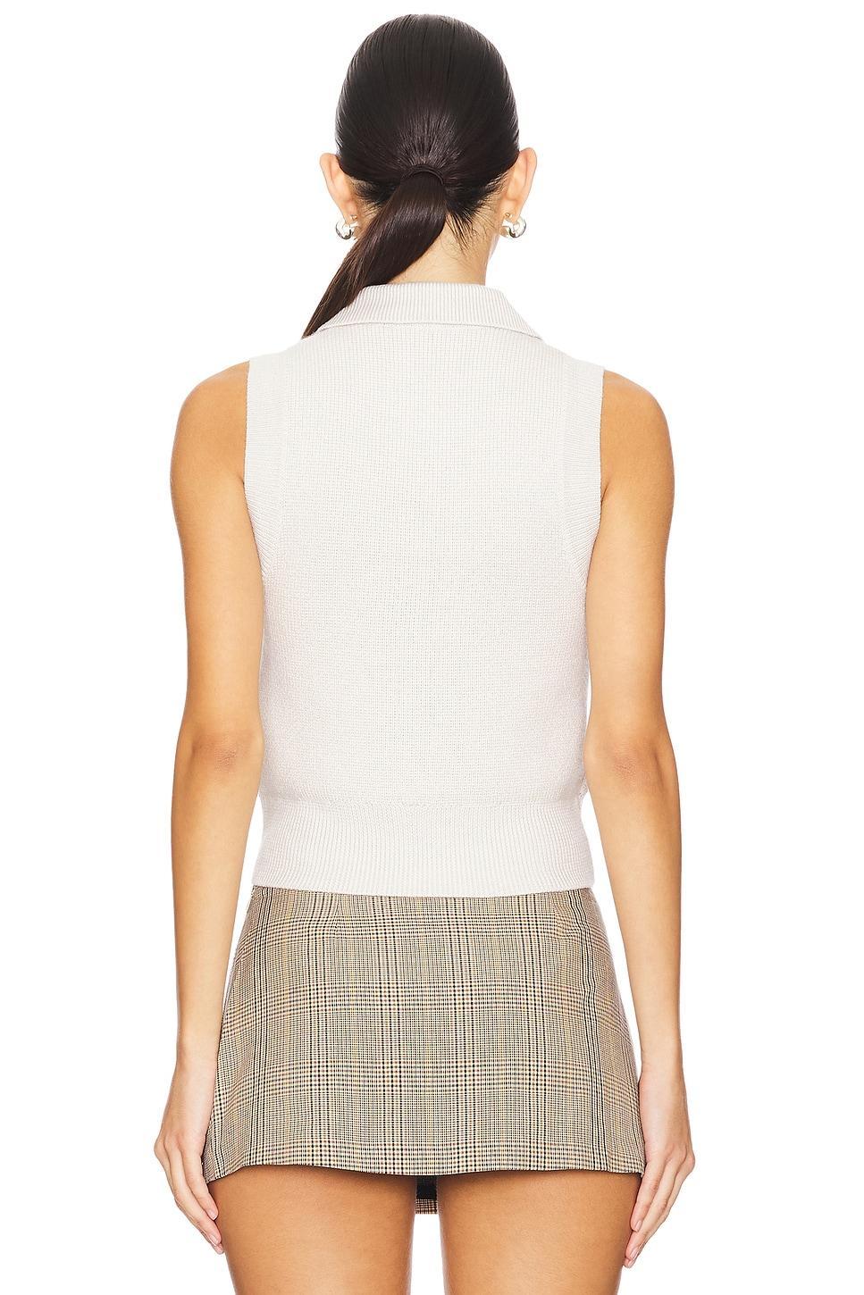 Knitted Polo Top REMAIN Product Image