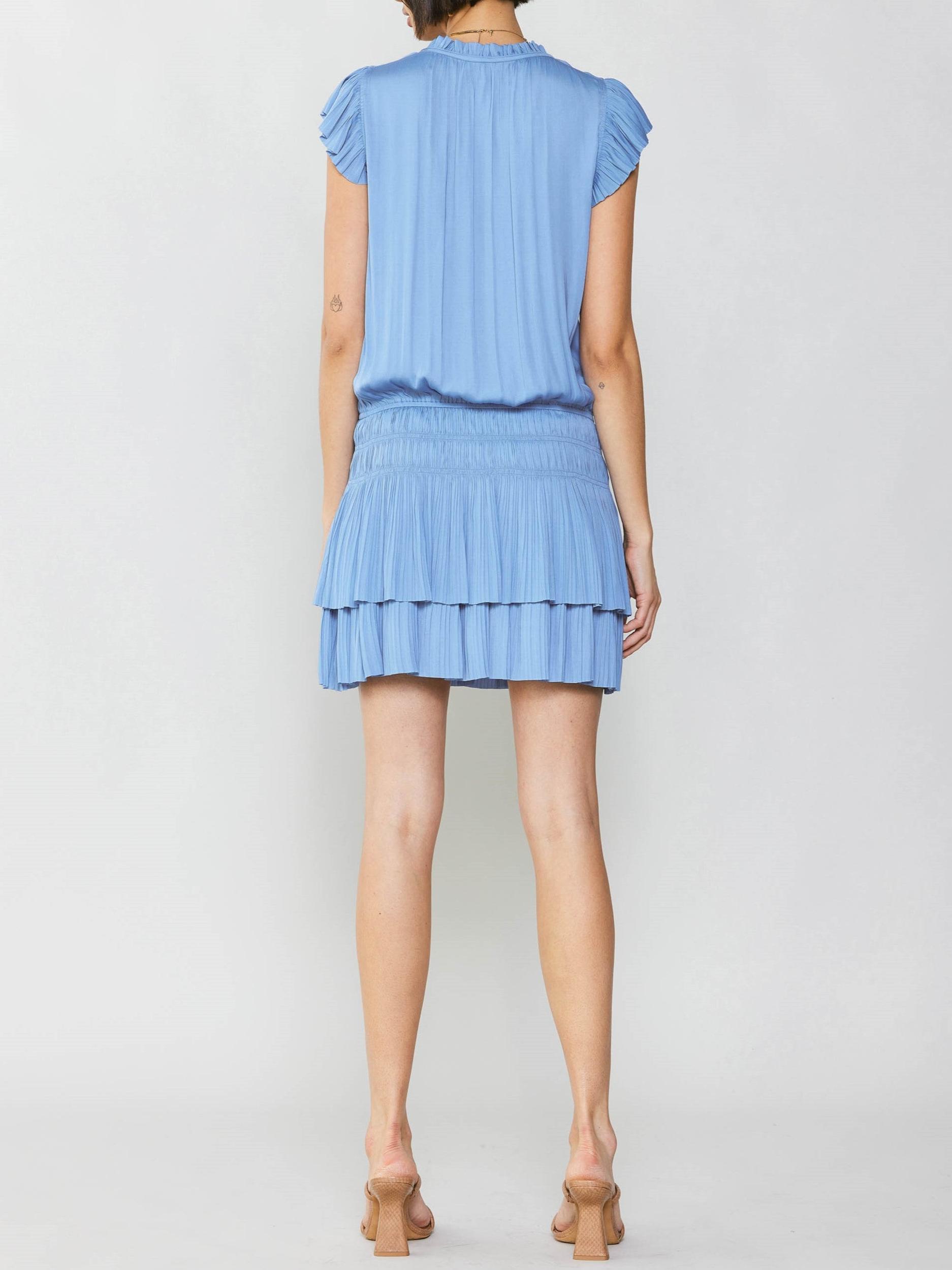 Zoey Pleated Skirt Mini Dress Product Image