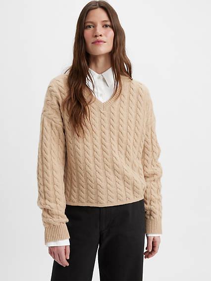 Rae Cable Knit Sweater Product Image