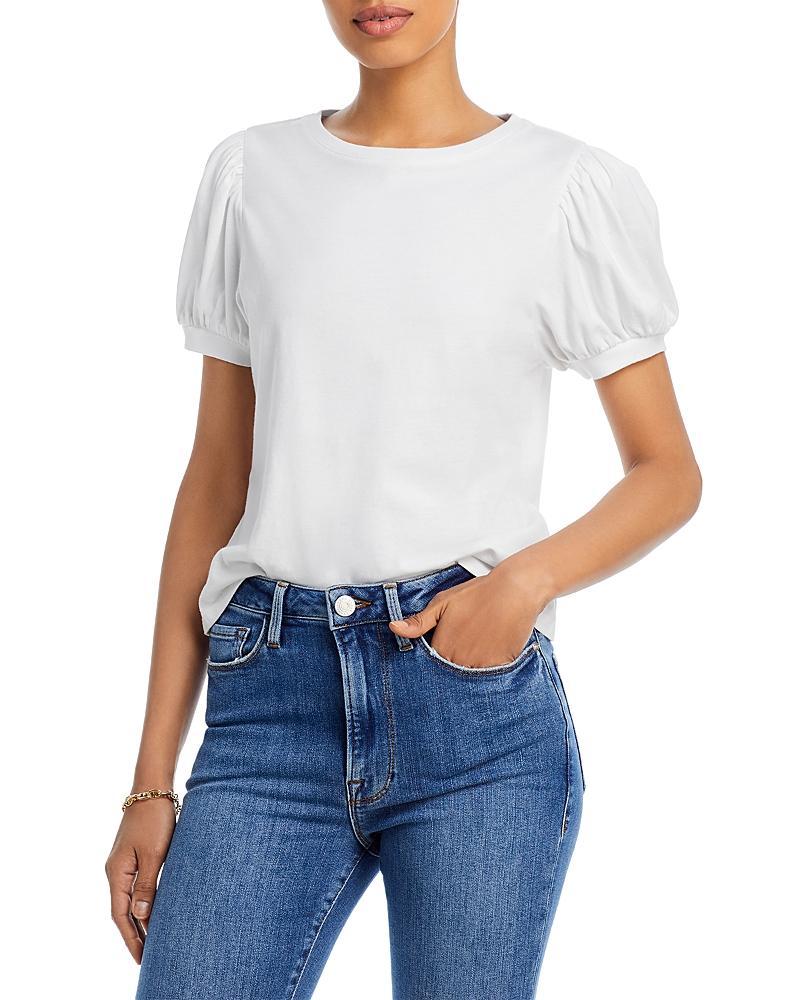 Paige Matcha Puff Sleeve Tee Product Image