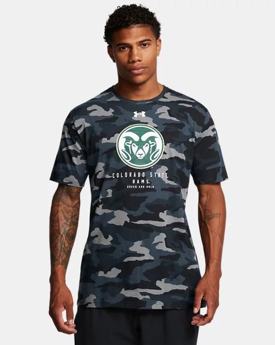 UA Performance Cotton Camo Collegiate Mens T-Shirt Product Image