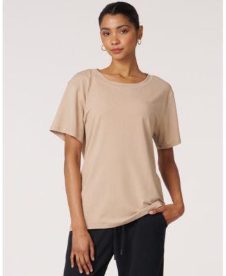 Rebody Active Rebody Essentials Oversized Short Sleeve Top in Baby Blue at Nordstrom, Size X-Small Product Image