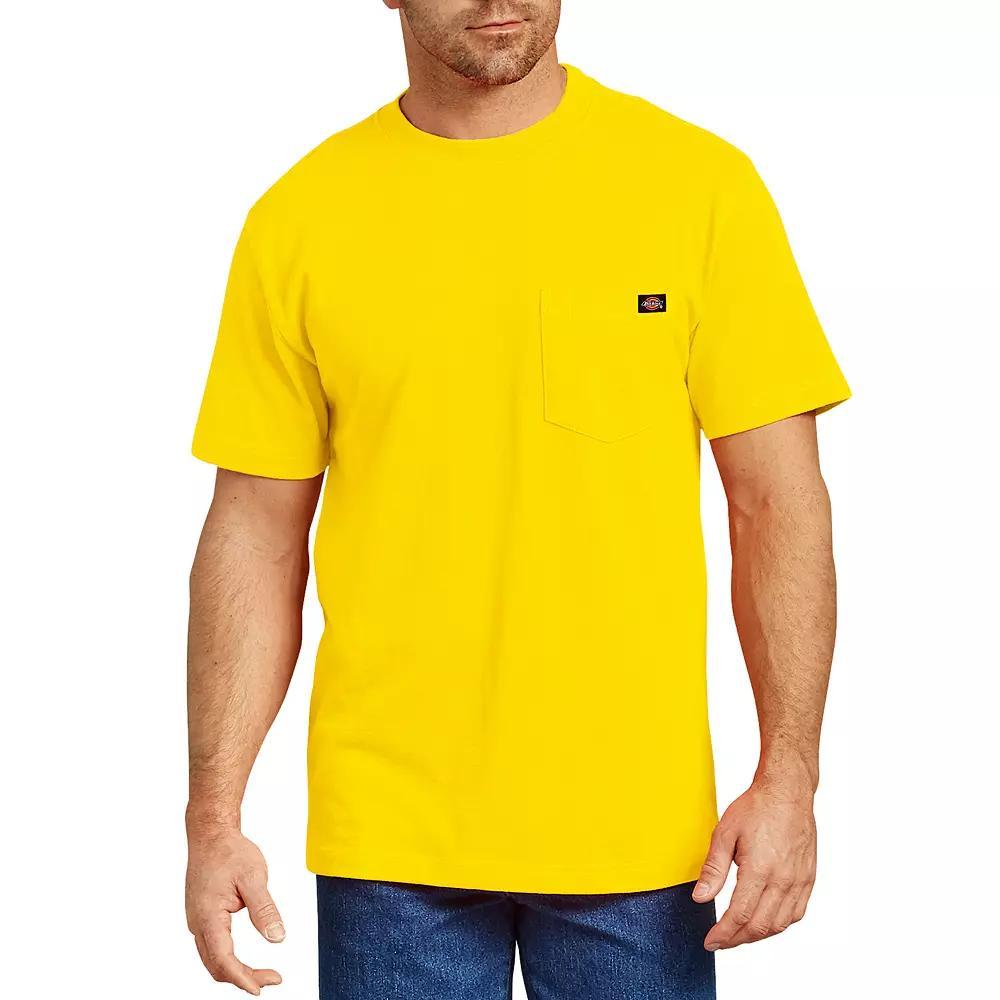 Men's Dickies Heavyweight Crewneck Tee, Size: Medium, Yellow Product Image