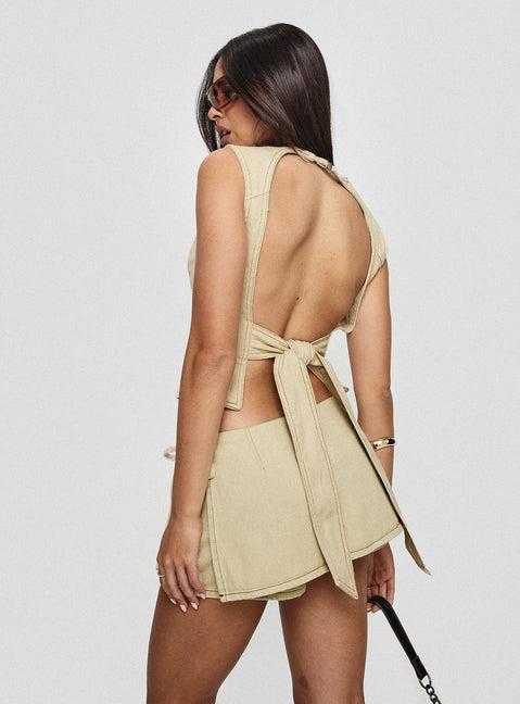 Countryside Skort Ecru Product Image