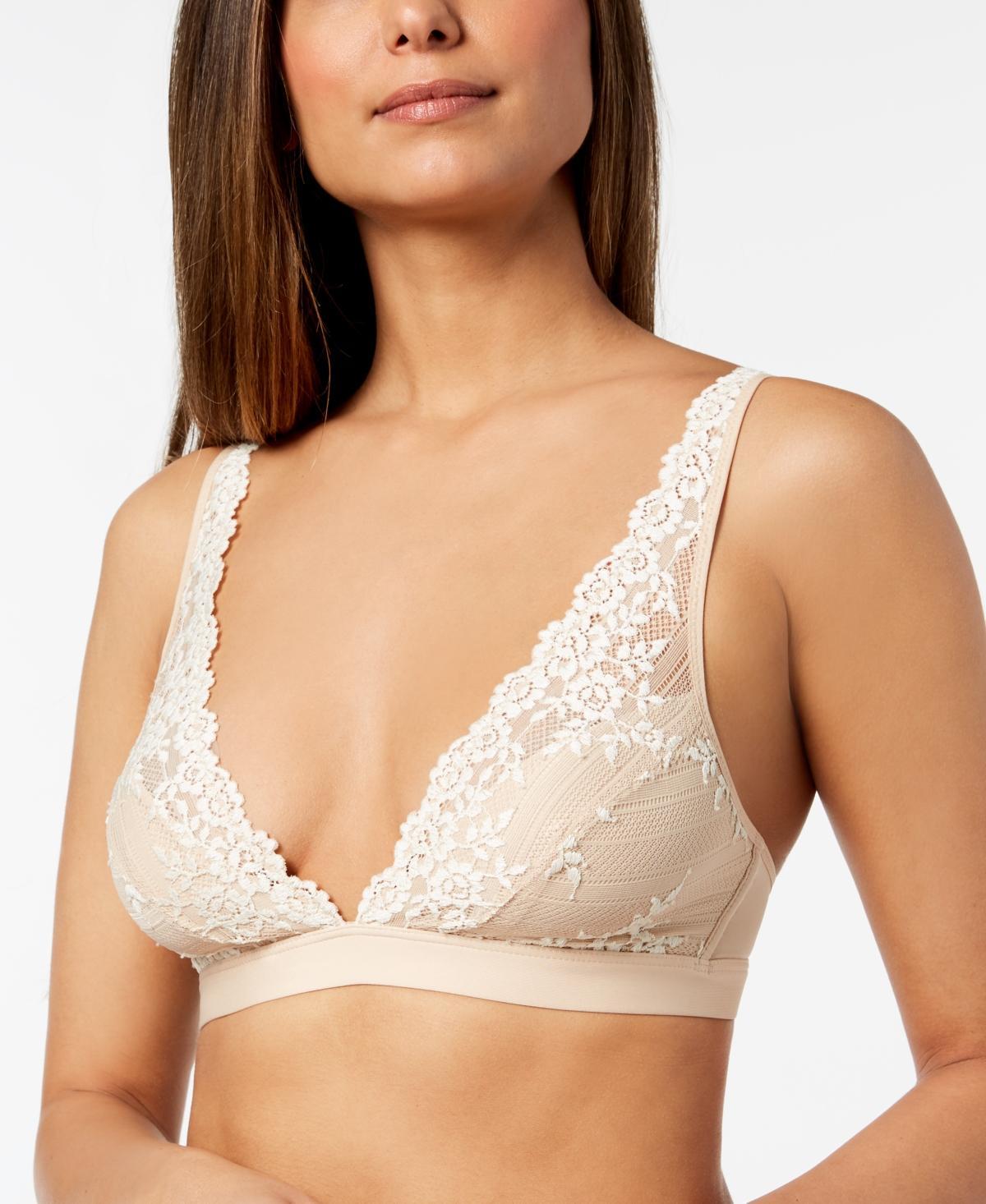 Wacoal Embrace Lace Convertible Plunge Soft Cup Wireless Bra Product Image