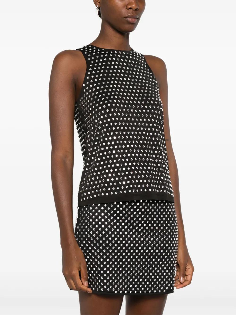crystal-embellished tank top Product Image