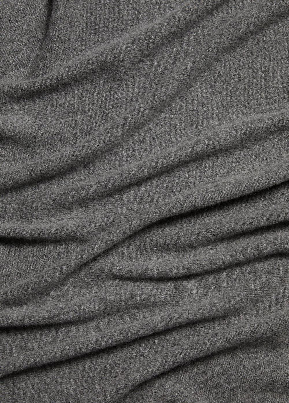 Womens Plush Cashmere Blanket Wrap, Black Vince Product Image