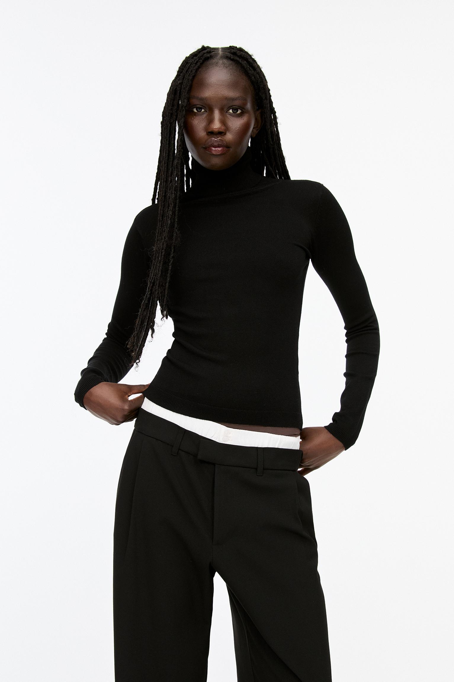 Basic high neck sweater Product Image