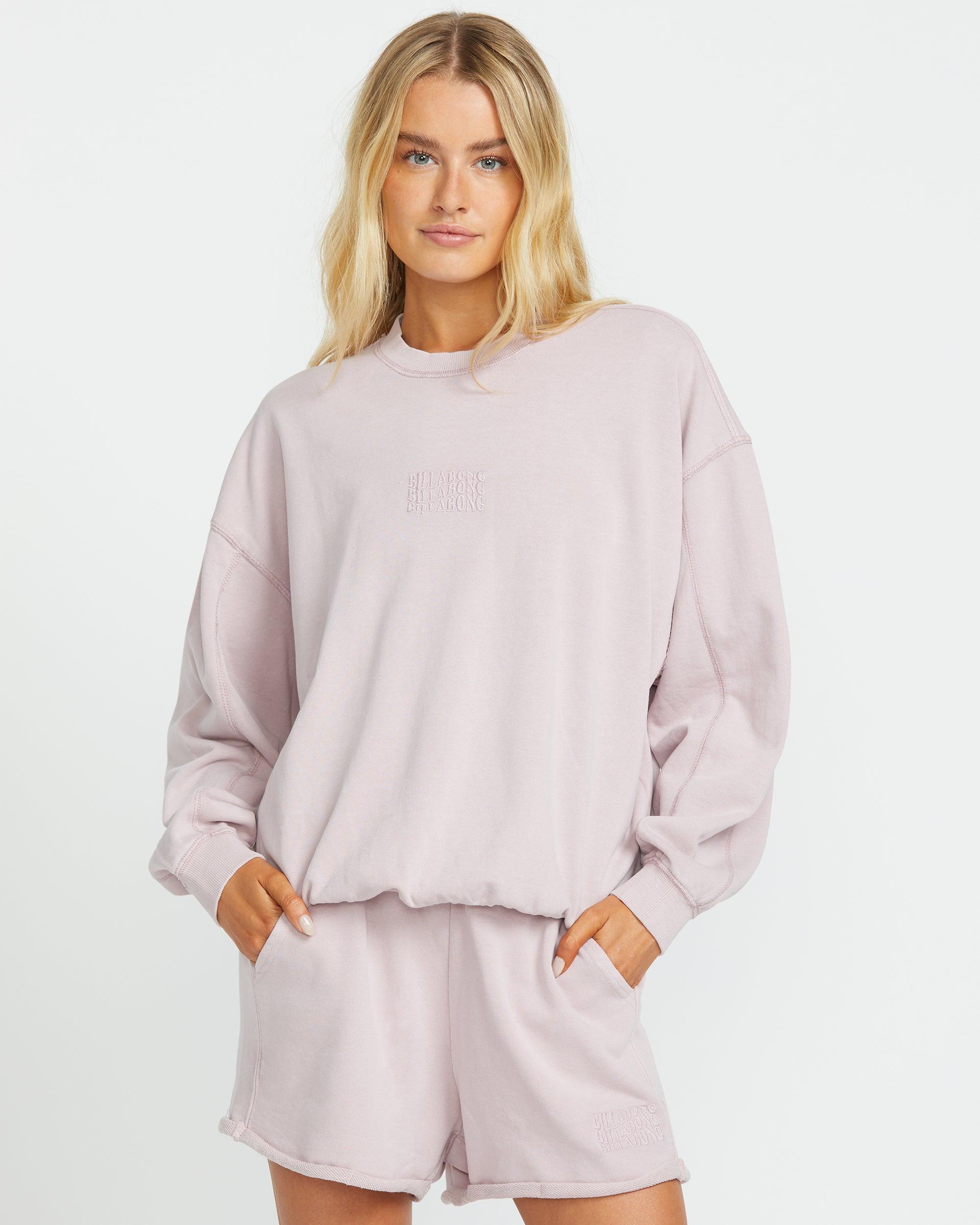 So Typical Kendal Crew Sweatshirt  - Haze Female Product Image