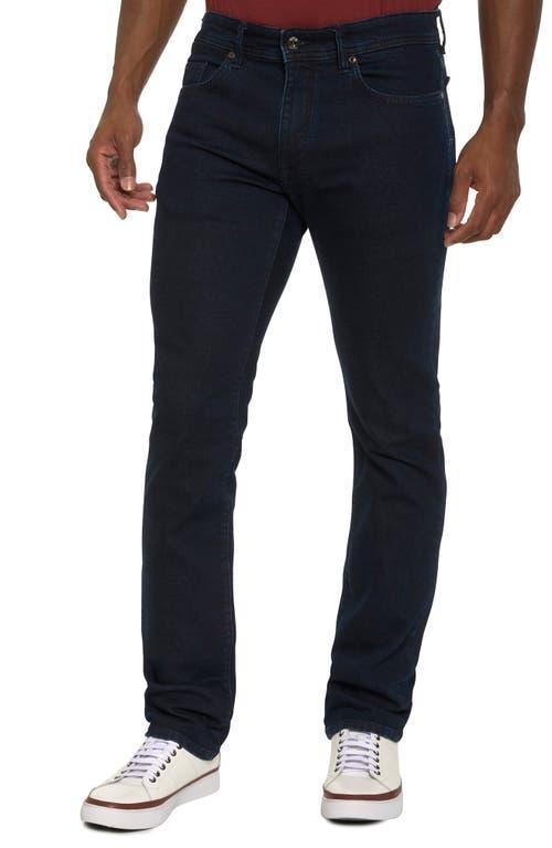 Robert Graham Dayne Relaxed Fit Straight Leg Jeans in Dark Indigo Product Image