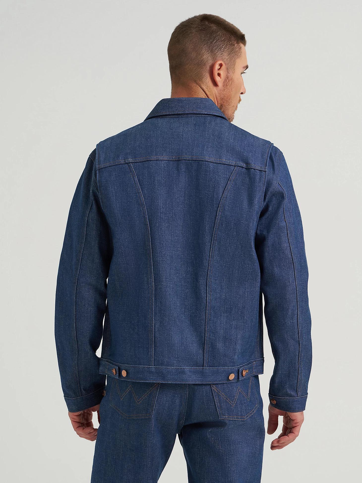 Men's Raw Japanese Selvedge Denim Jacket | Men's JACKETS & OUTERWEAR | Wrangler® Product Image