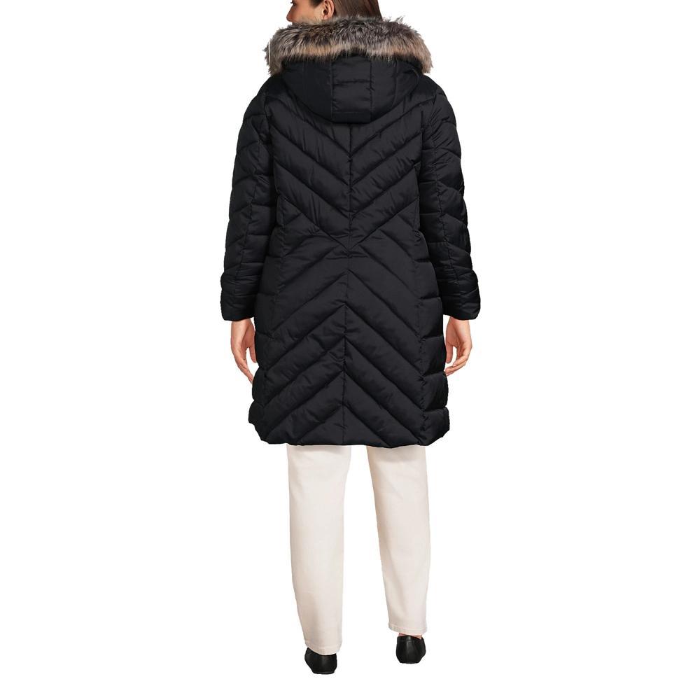 Women's Lands' End Insulated Plush Lined Winter Coat, Size: Small, Dark Pink Clay Product Image