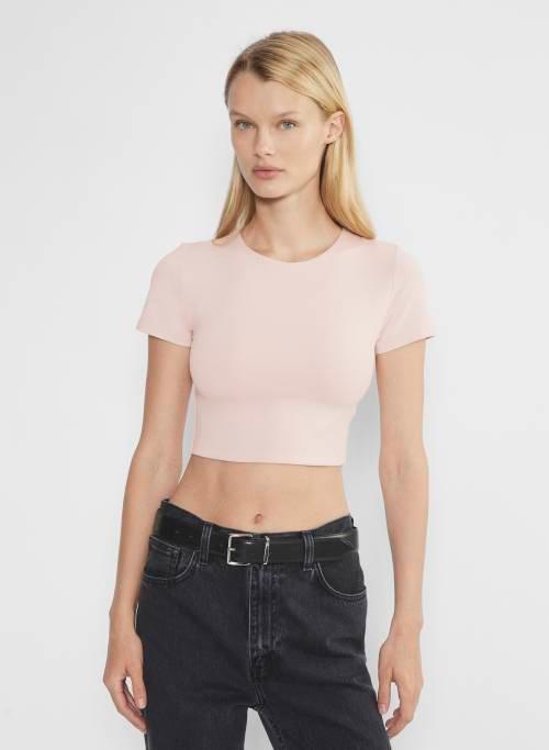 contour crew cropped t-shirt Product Image