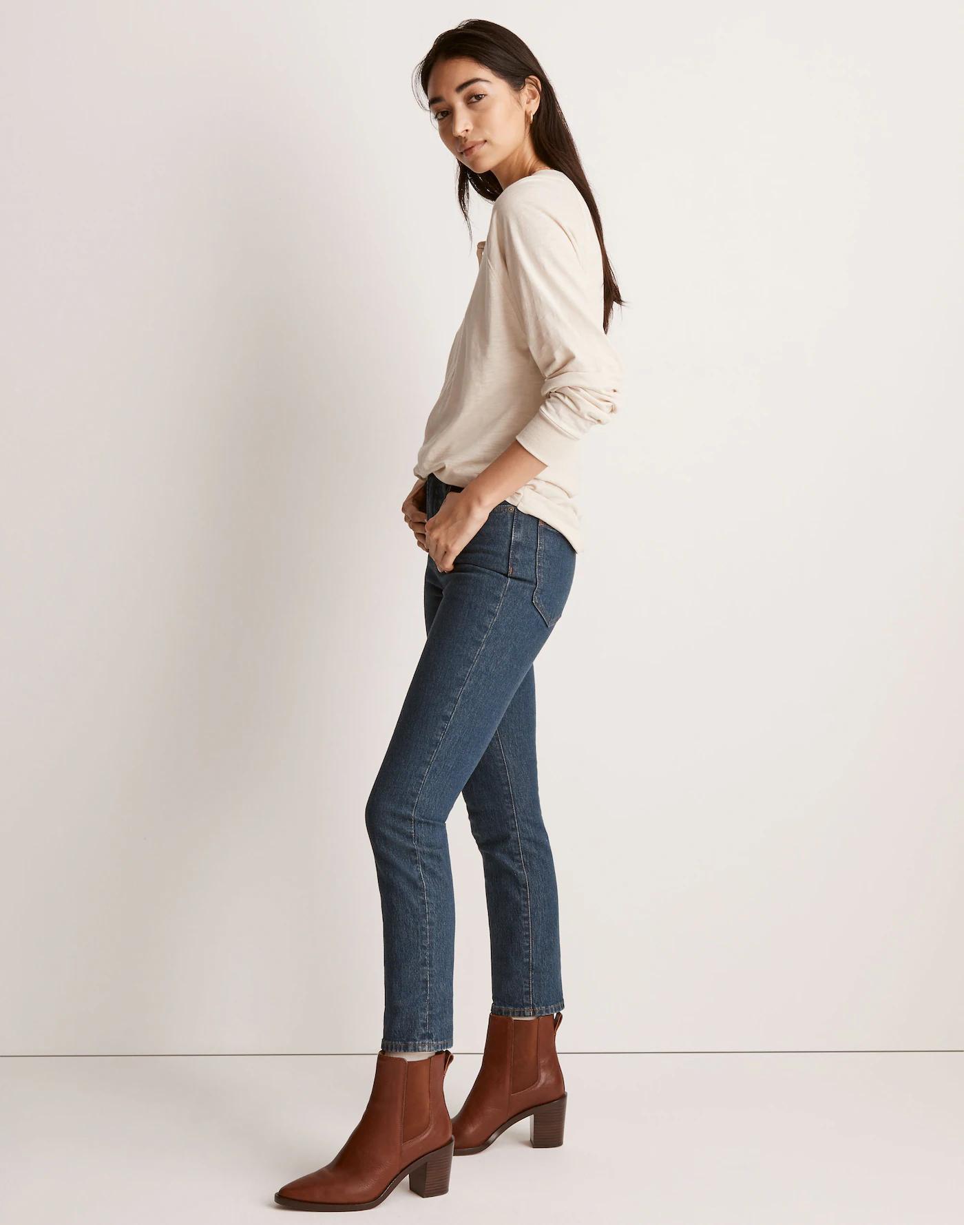 The Perfect Vintage Jean in Haight Wash Product Image