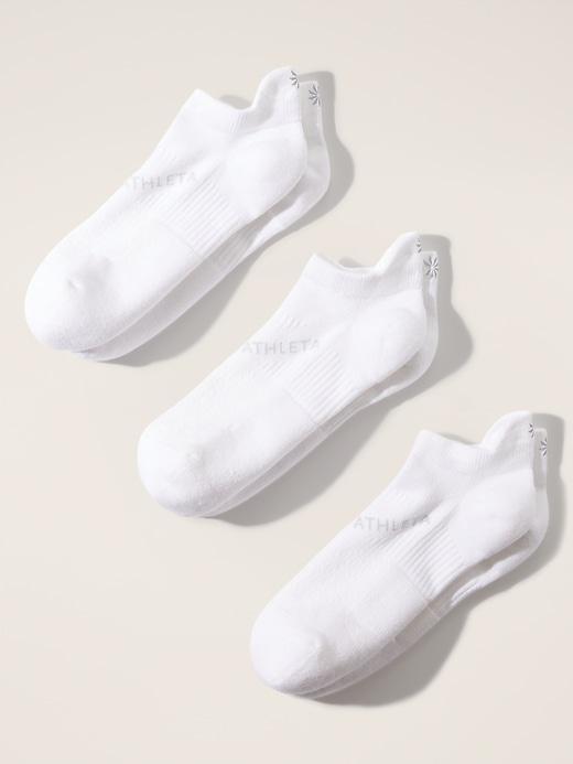 Athleta Everyday No Show Sock 3-Pack Product Image