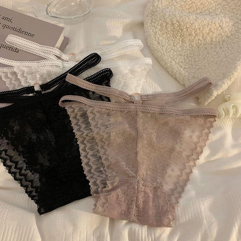 Cutout Lace Bikini Panty Product Image