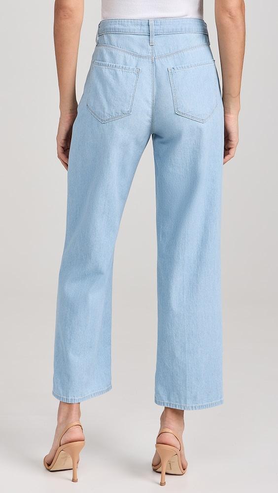 L'AGENCE June Crop Stovepipe Jeans | Shopbop Product Image