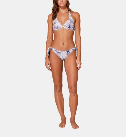 Womens Faith Printed Halter Bikini Top Product Image