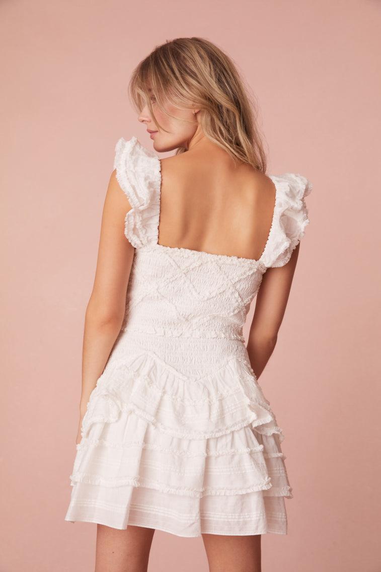 Marsinia Cotton Smocked Dress Product Image