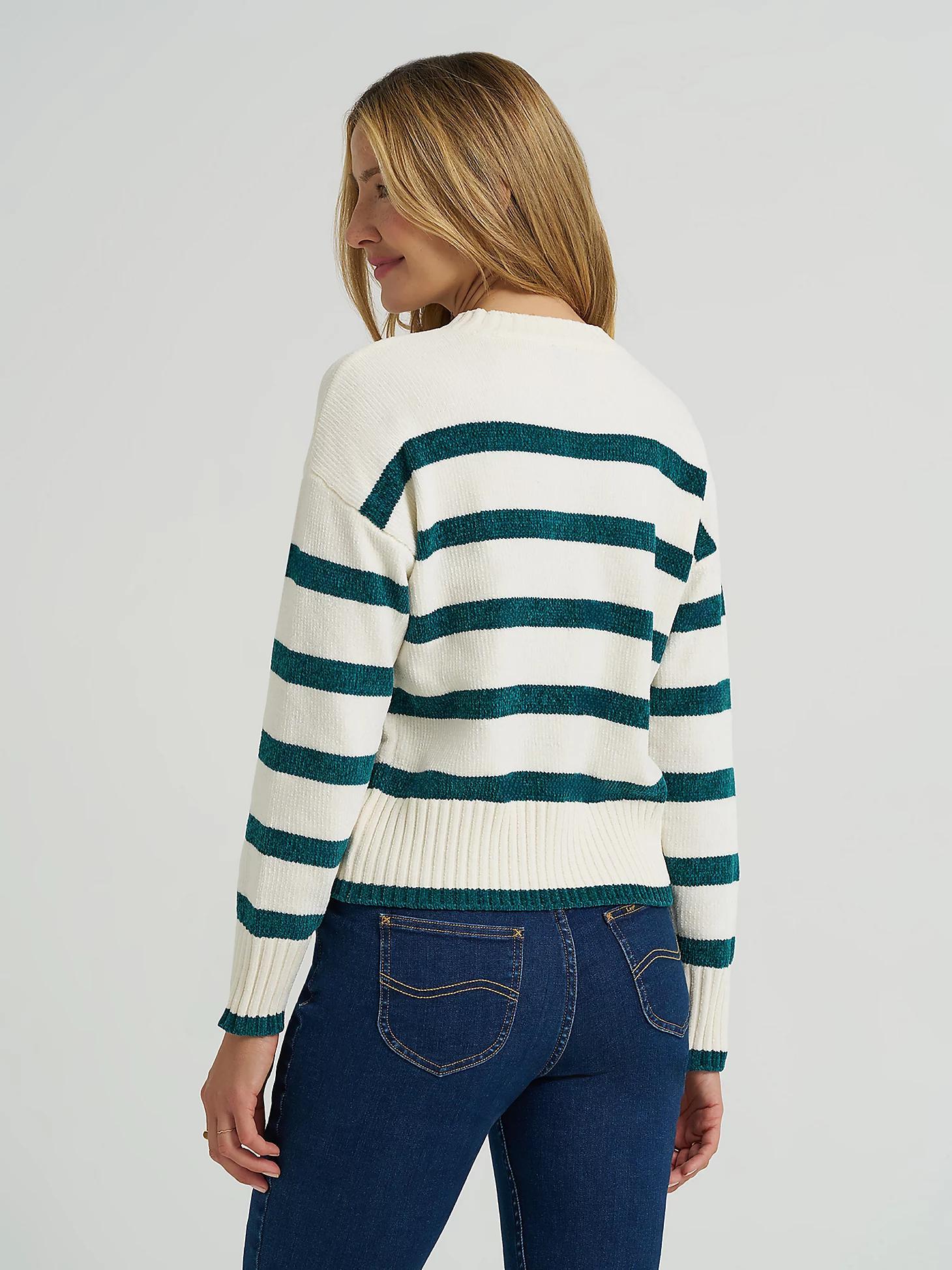 Women's Striped Chenille Sweater | Women's Tops & Tees | Lee® Product Image