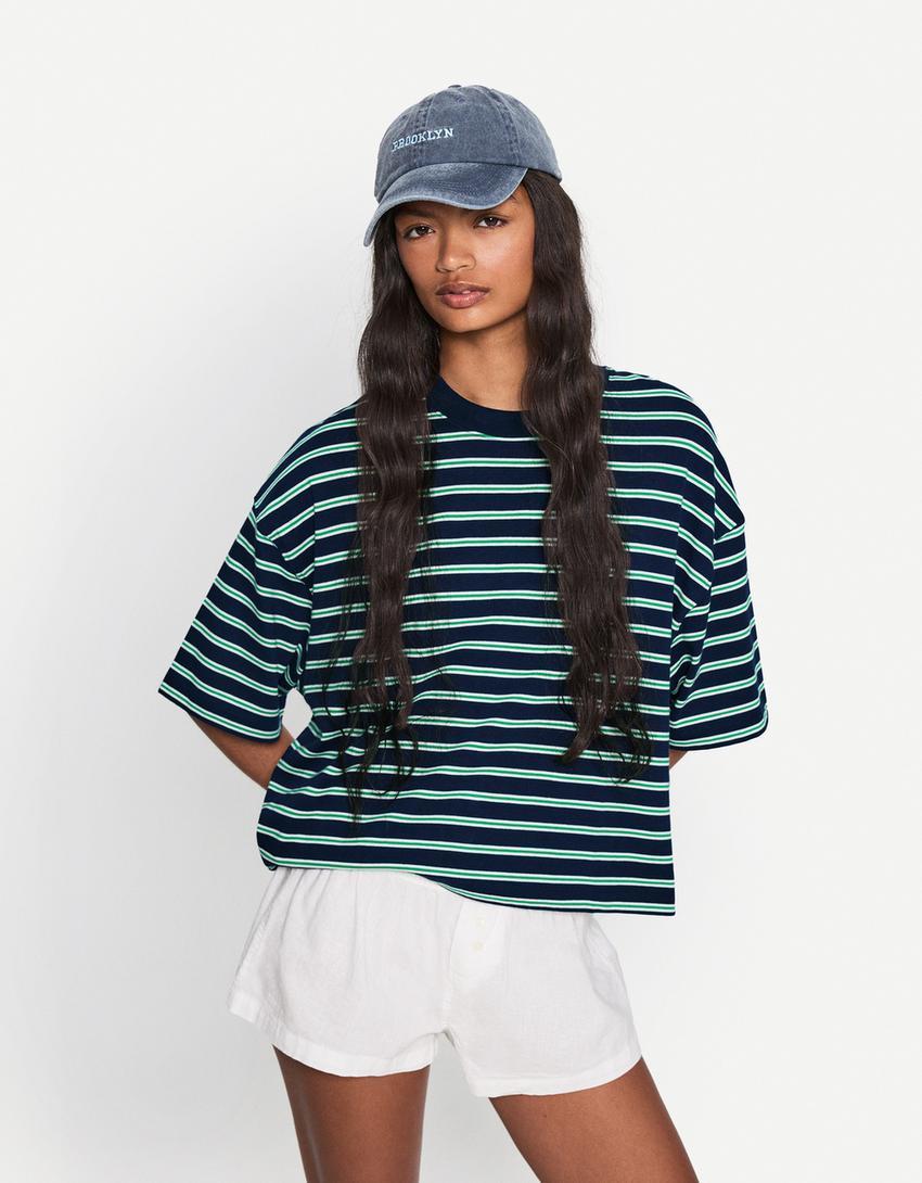 Boxy short sleeve T-shirt Product Image