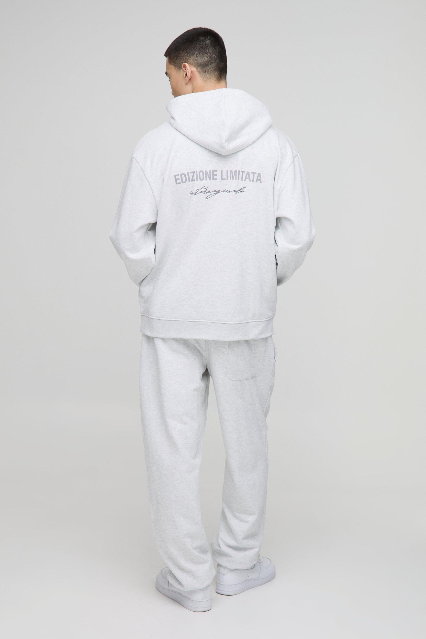 Oversized Edizione Limitata Heavyweight Hoodie | boohooMAN USA Product Image