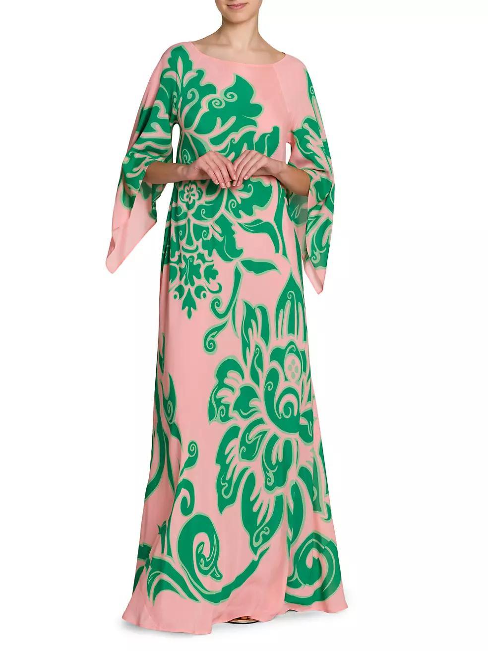 Summer Macflower Caftan Gown Product Image