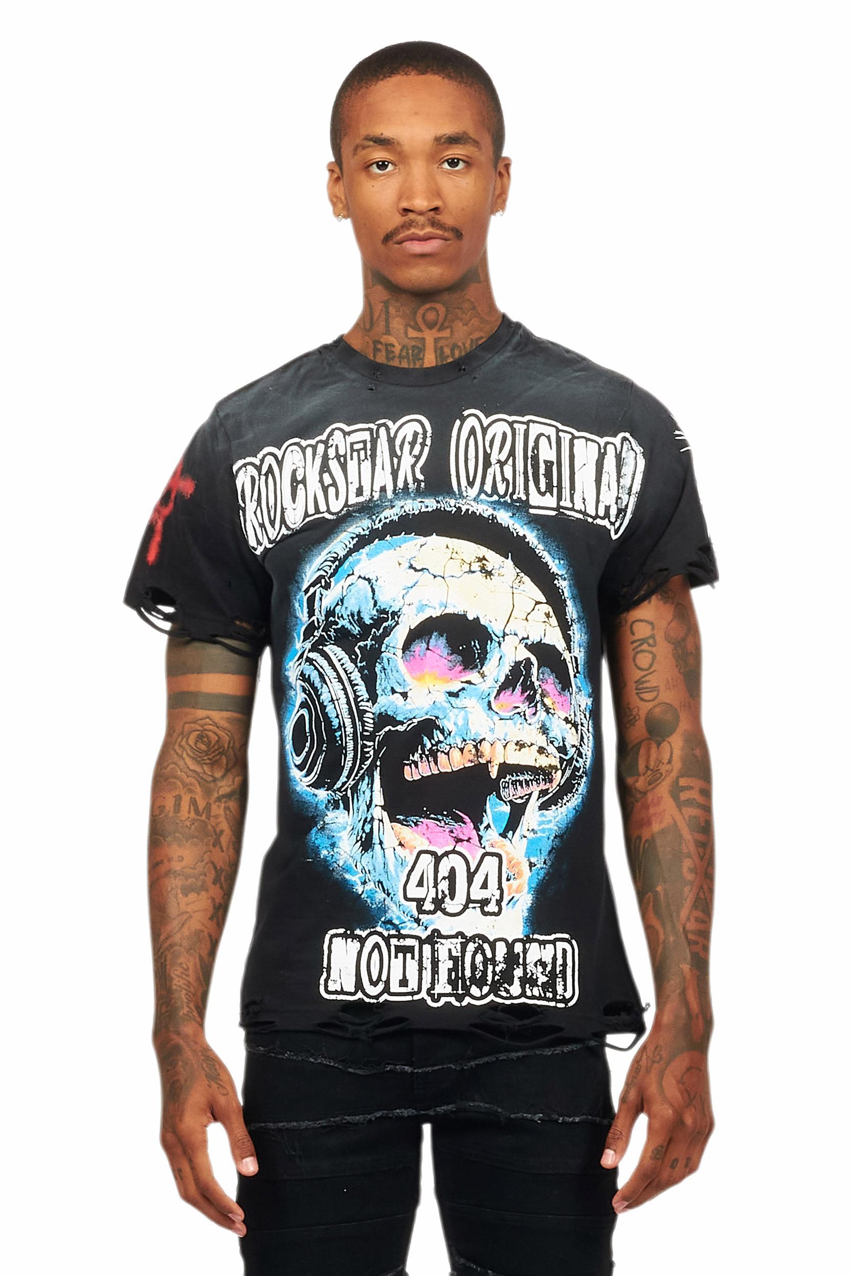 Amare Black Graphic T-Shirt Male Product Image