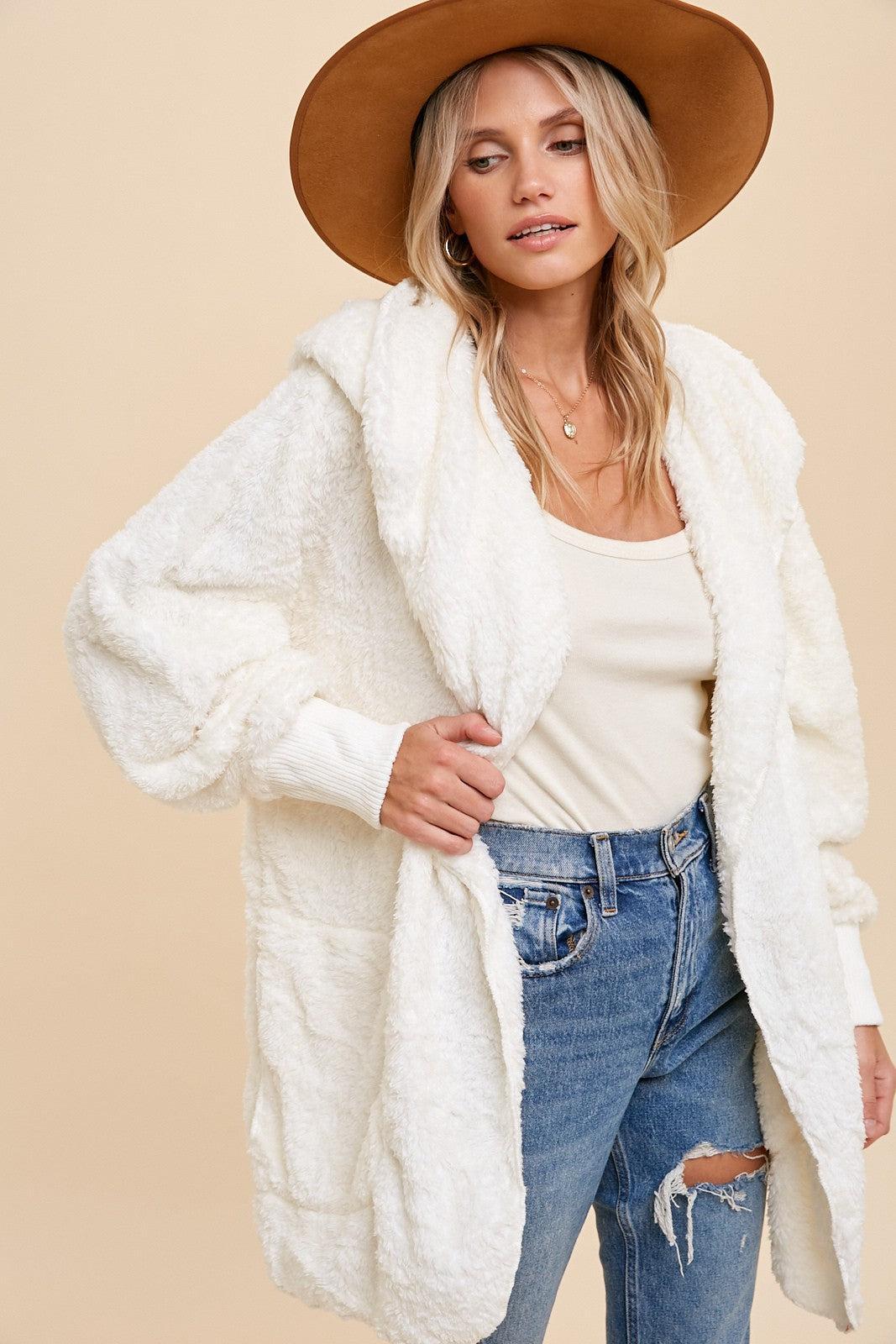 Oh So Soft Hooded Jacket 7 Colors (One Size) Product Image