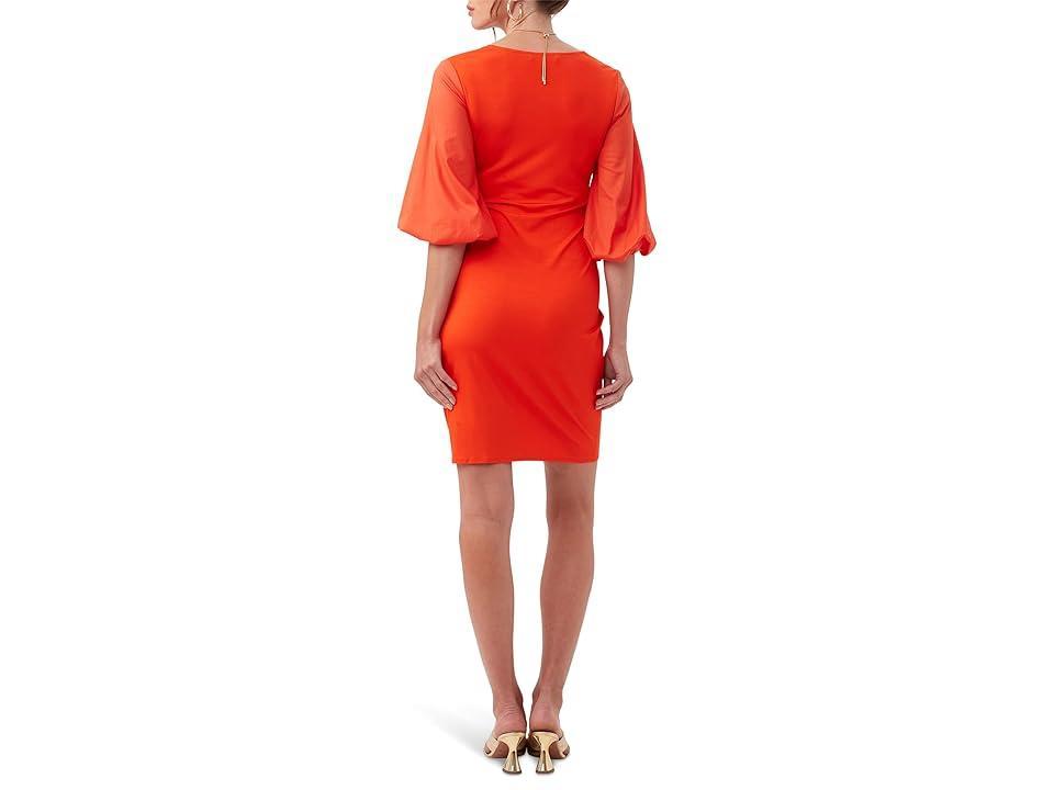 Trina Turk Palm Coast Dress (Reef Red) Women's Dress Product Image