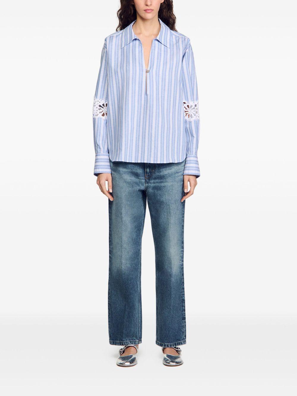 organic cotton-linen shirt Product Image