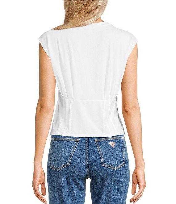 Guess Karmen Cap Sleeve Corset T-Shirt Product Image
