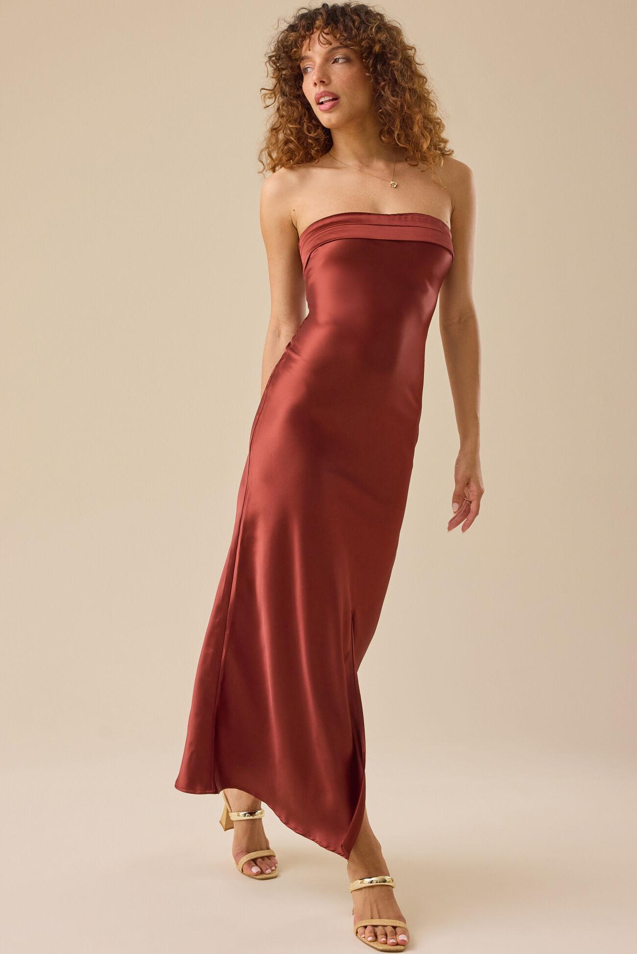 Paityn Strapless Maxi Dress Product Image