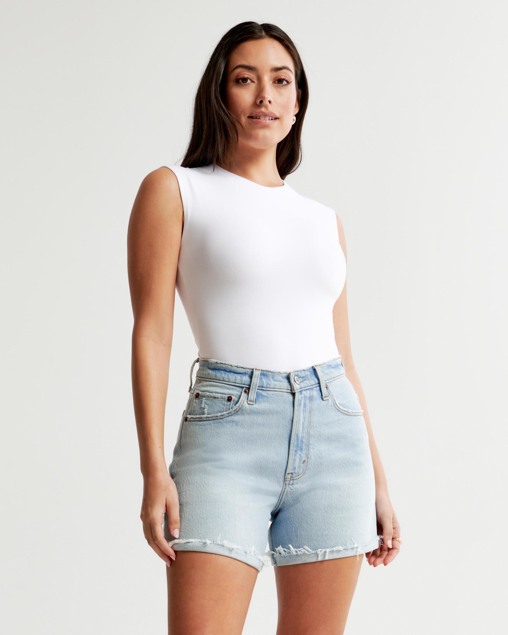 Curve Love High Rise Dad Short Product Image