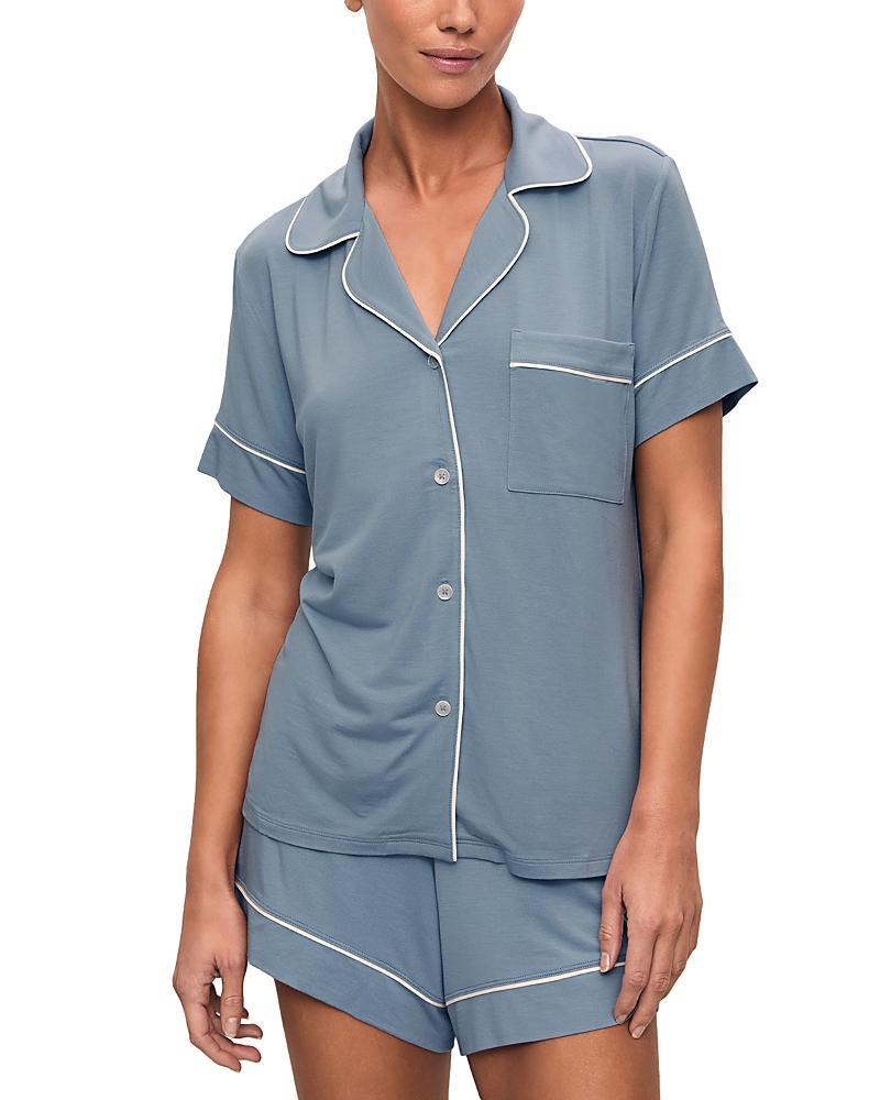 Eberjey Gisele Relaxed Short Sleeve Top & Shorts Product Image