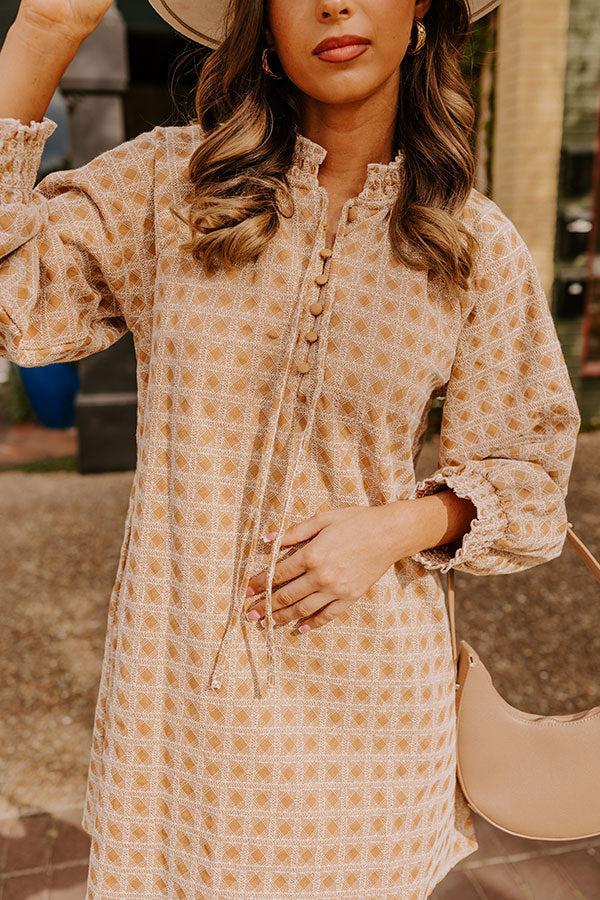 Chasing Sunsets Embroidered Mini Dress Product Image