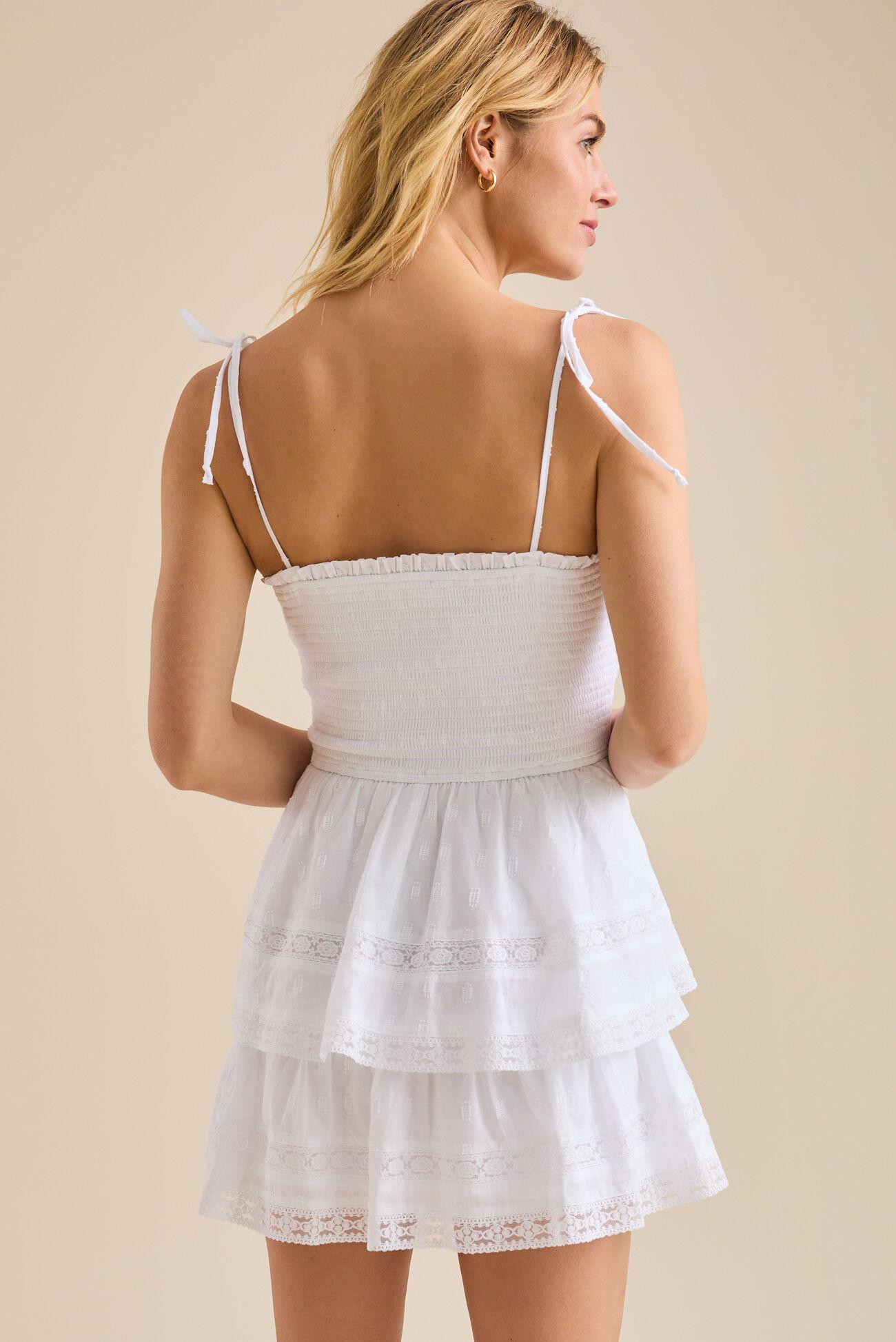 Jacky Lace Mini Dress Product Image