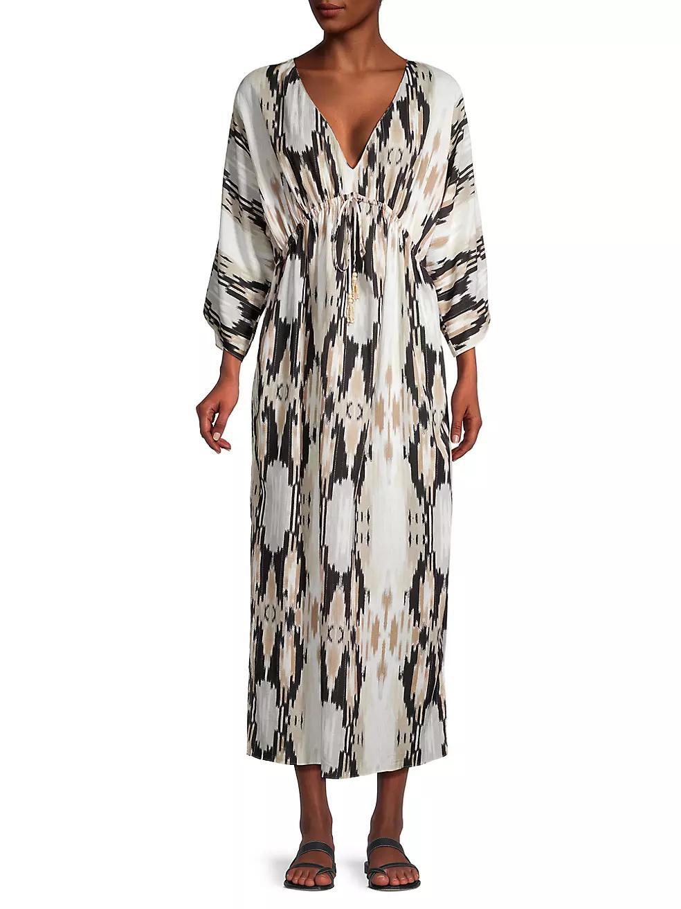 Ibiza V-Neck Maxi Dress Product Image