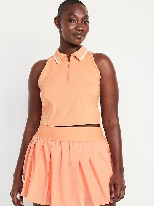PowerSoft Crop Polo Product Image