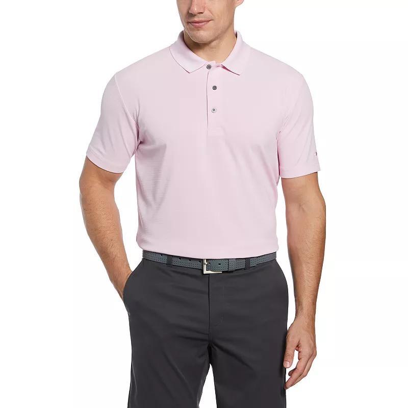 Men's Grand Slam Classic-Fit Solid Golf Polo, Size: Large, Deep Green Product Image