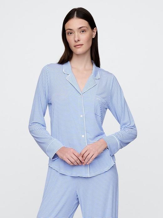 Modal Pajama Shirt Product Image