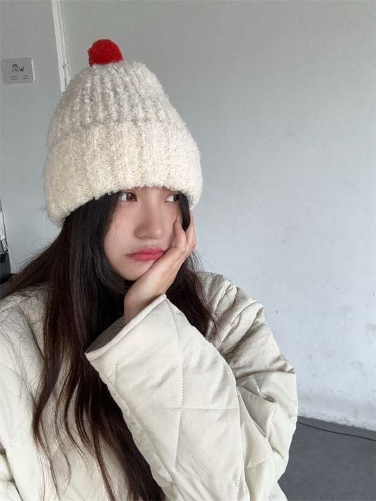 Pom Pom Beanie Product Image